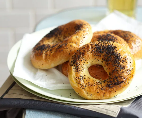 Poppy-seed bagels