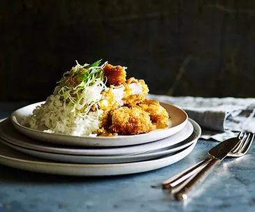 Chicken katsu curry