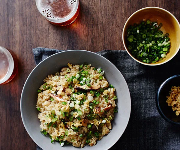 Yardbird Hong Kong mushroom rice recipe