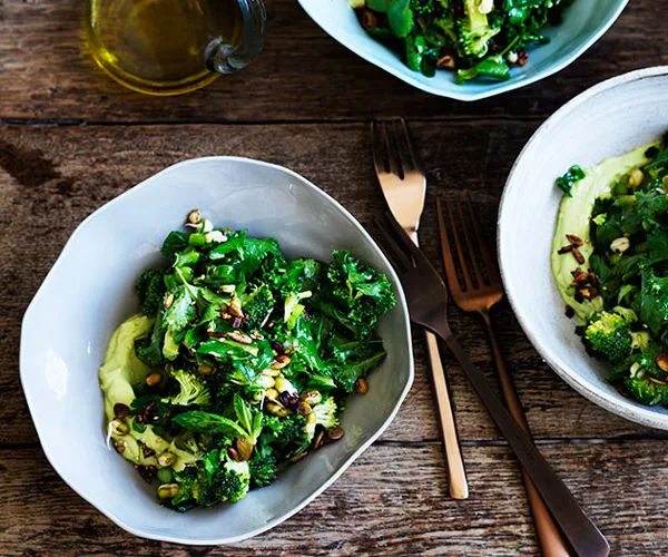 Ultra-green chopped salad