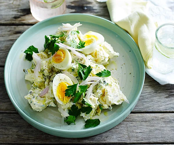 Classic egg and potato salad