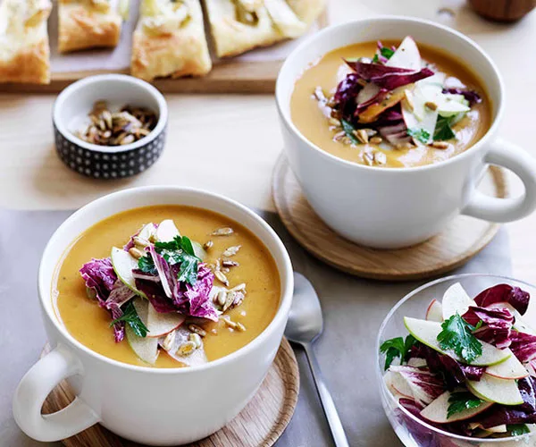 Spiced pumpkin soup