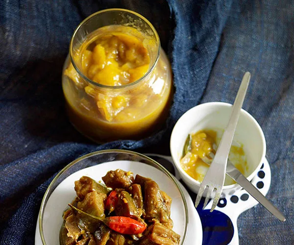 Spiced mango chutney