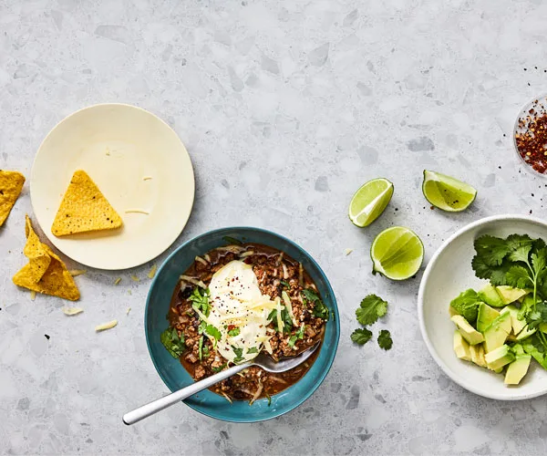 Fast chilli con carne