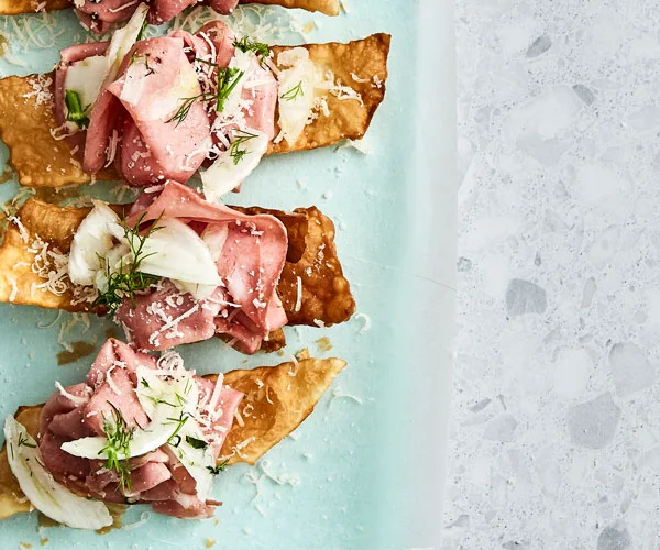 Cheat’s gnocco fritto