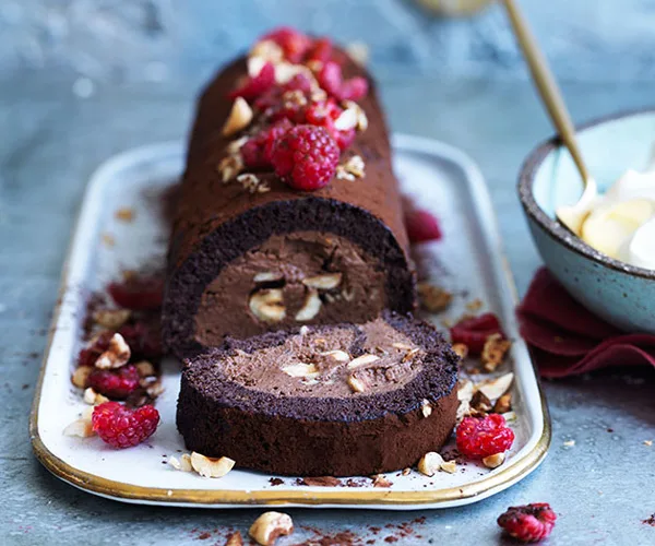 Frozen bûche de Noël