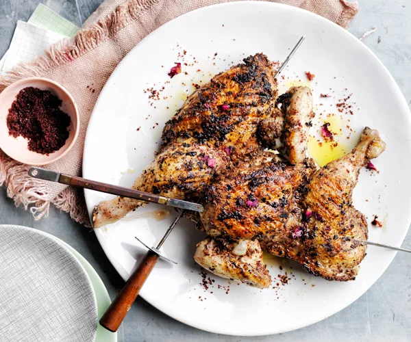 Fragrant chicken with sumac onions