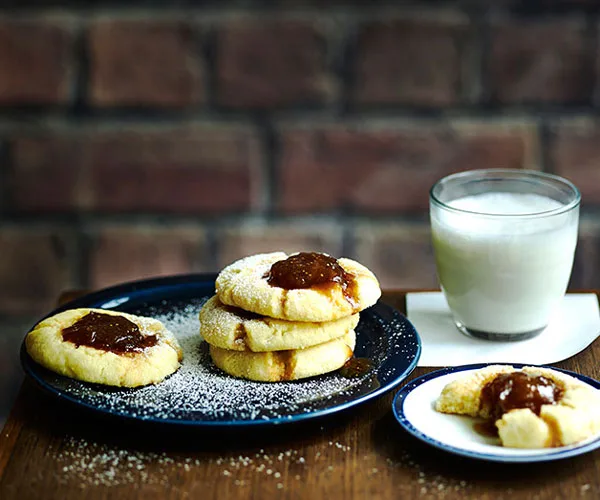 Spiced fig jam drops