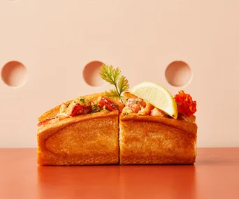 Maine lobster rolls at Pinchy's Champagne & Lobster Bar. 