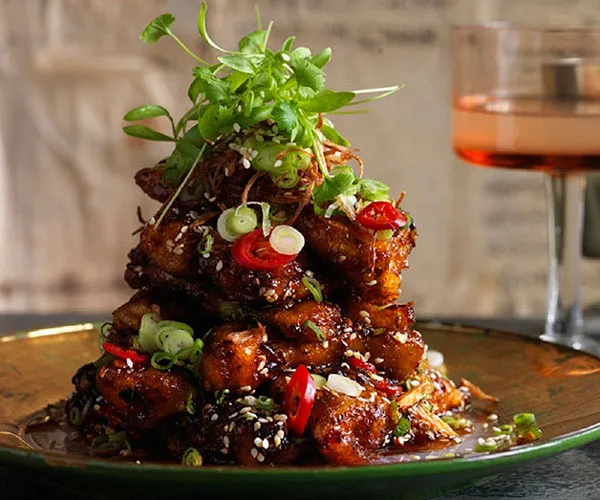 Crisp eggplant with fish-fragrant sauce