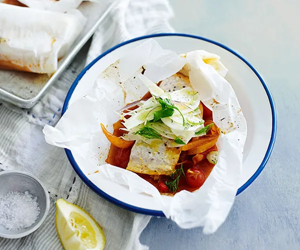 Barramundi en papillote