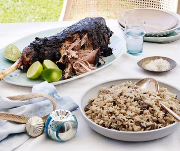 Paul Carmichael's peas and rice