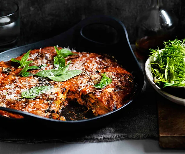 Eggplant parmigiana