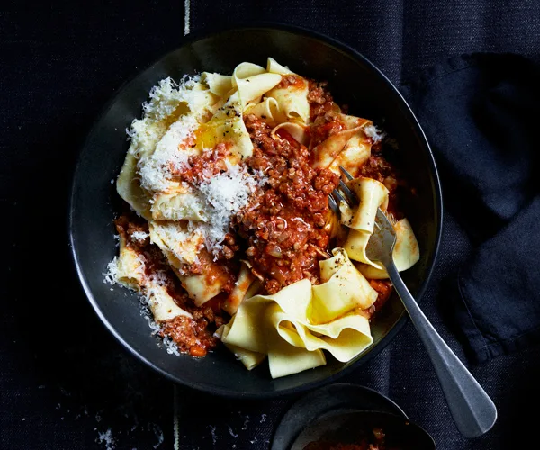 Paola Toppi’s pasta with ragù