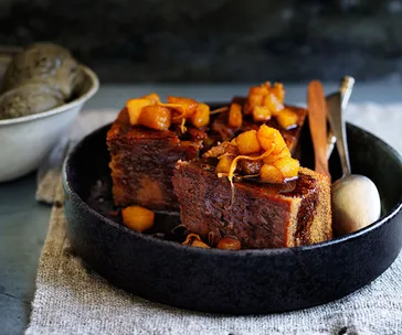 Fresh ginger rapadura cake