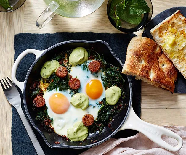 Naïm's green shakshuka recipe