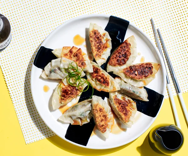 Mushroom gyoza: Japanese dumpling recipe