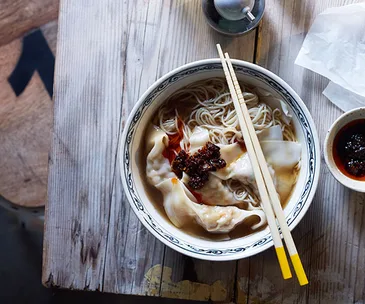 Wonton mee dumpling recipe with soup