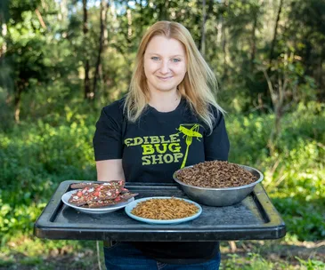 ”There’s so many things to like about edible insects”