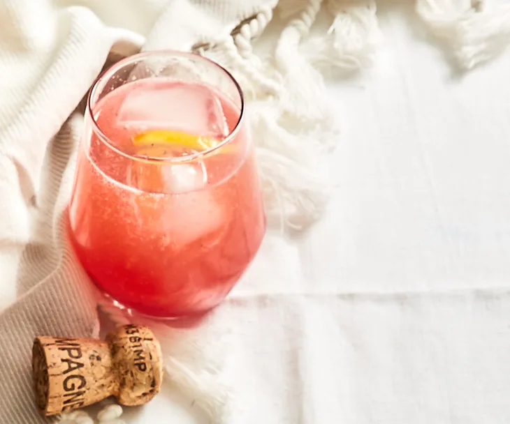 Champagne punch