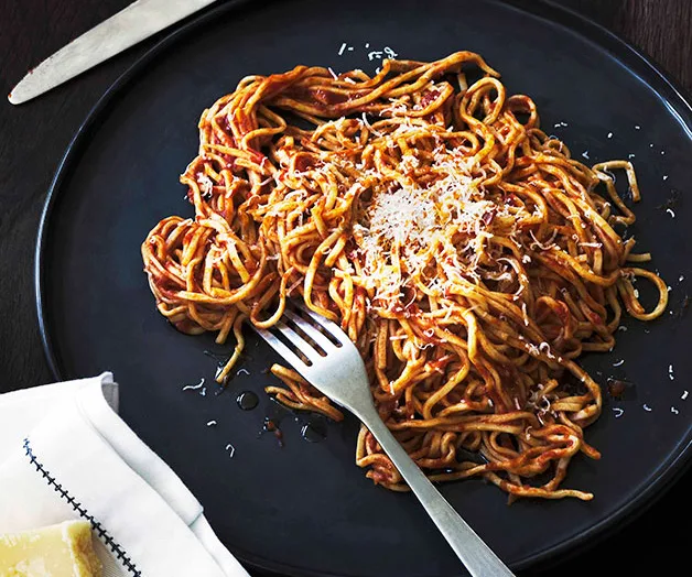 House-made spaghetti with sugo