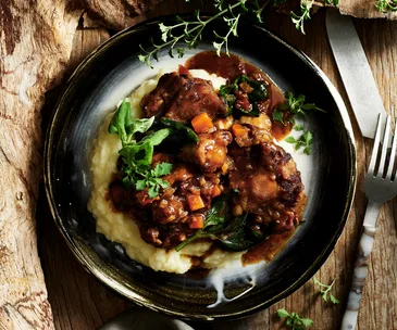 Bowl of Kap mauri oxtail ragù