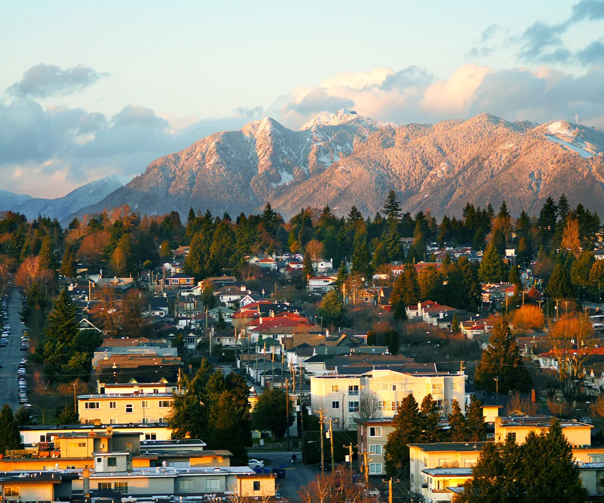 Vancouver, British Columbia Canada mountains