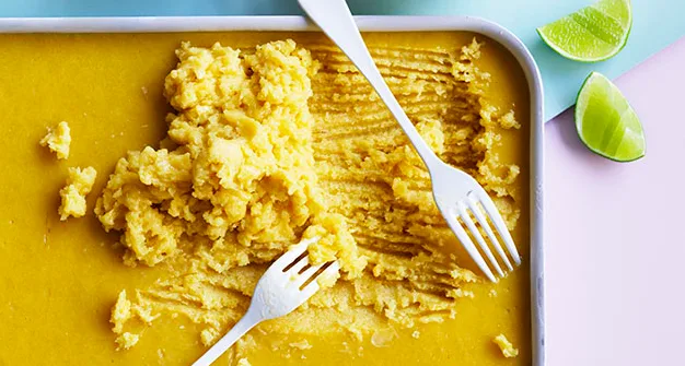 Mango-lime granita recipe | Gourmet Traveller
