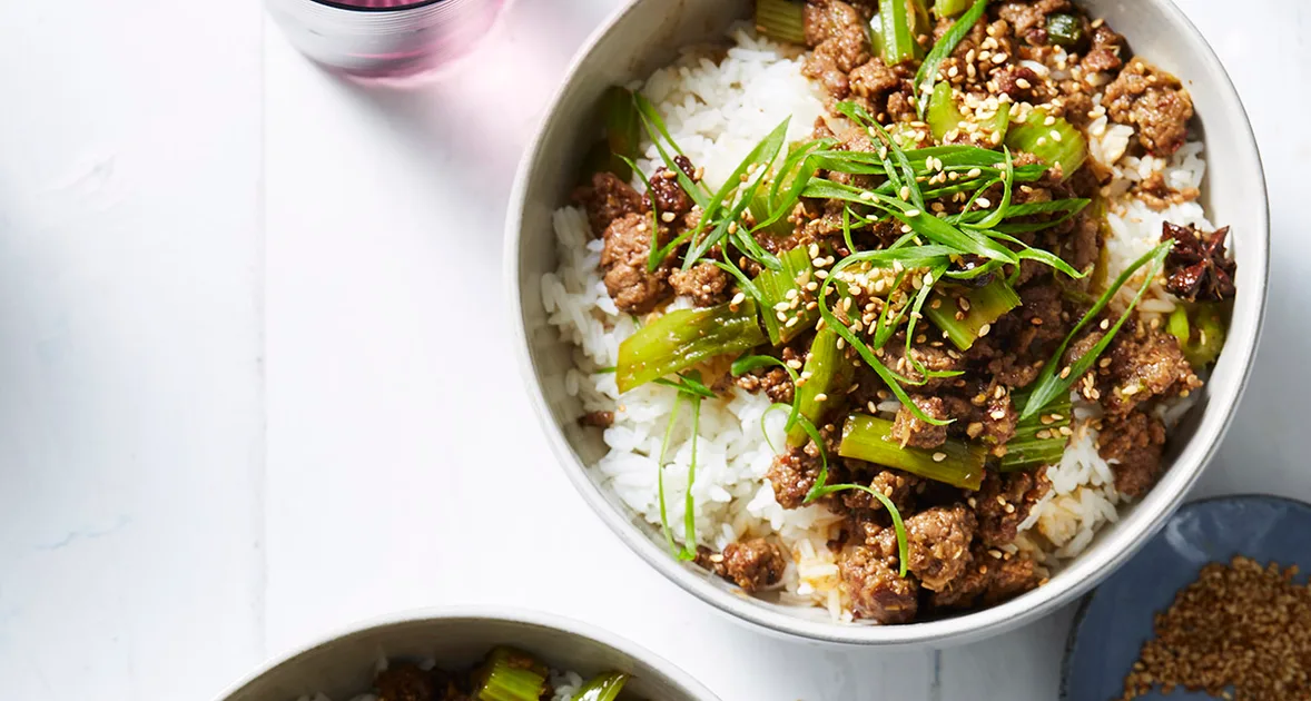 Shaanxi-Style Lamb with Cumin and Celery