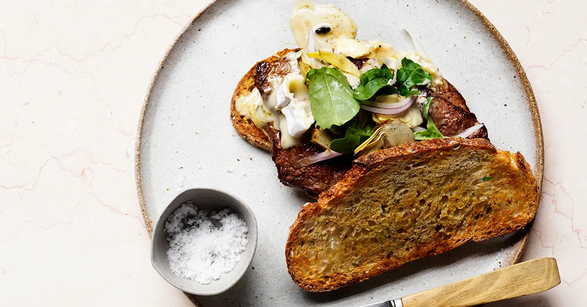 Steak sandwich recipe | Gourmet Traveller