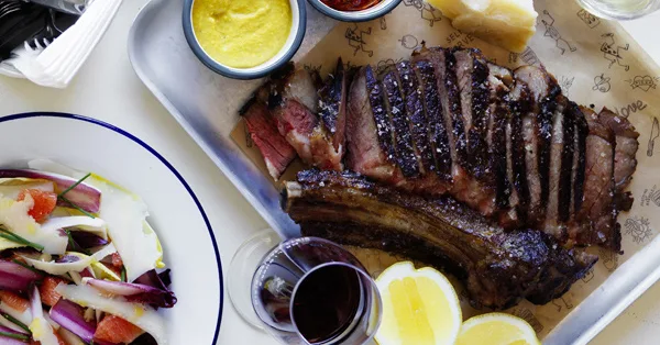 Rib-eye steak with chilli sauce recipe | Gourmet Traveller