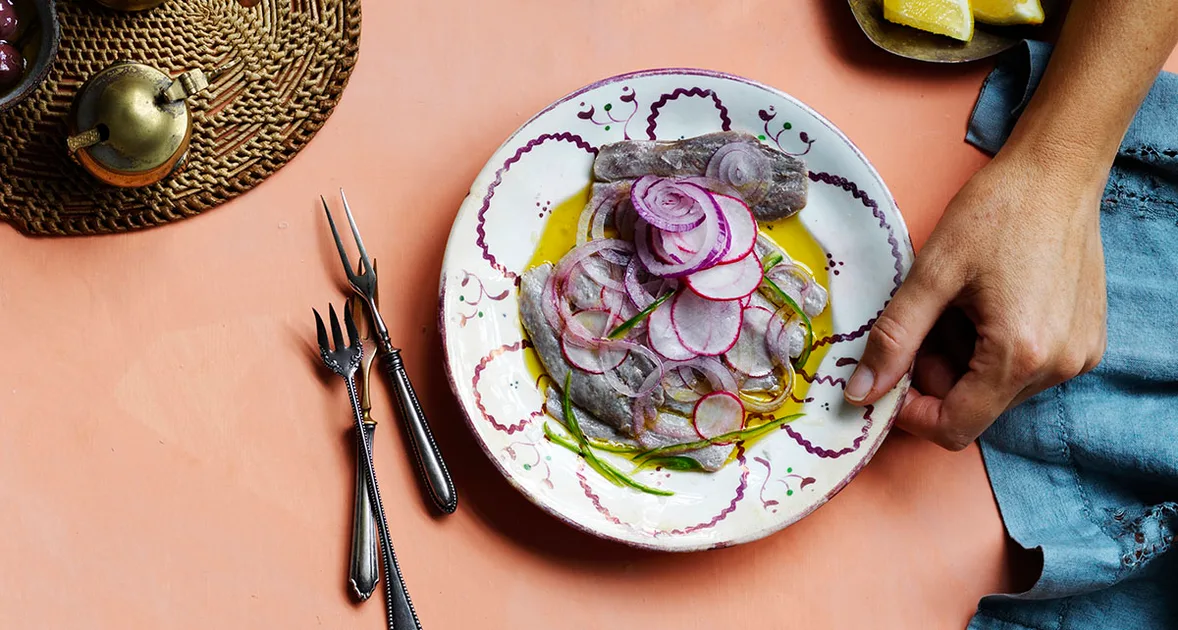 Lemon-cured sardines recipe | Gourmet Traveller