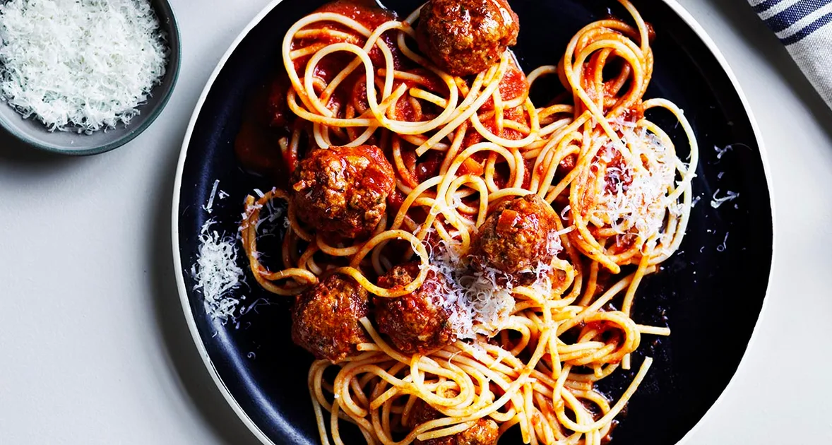 Spaghetti and meatballs recipe | Gourmet Traveller