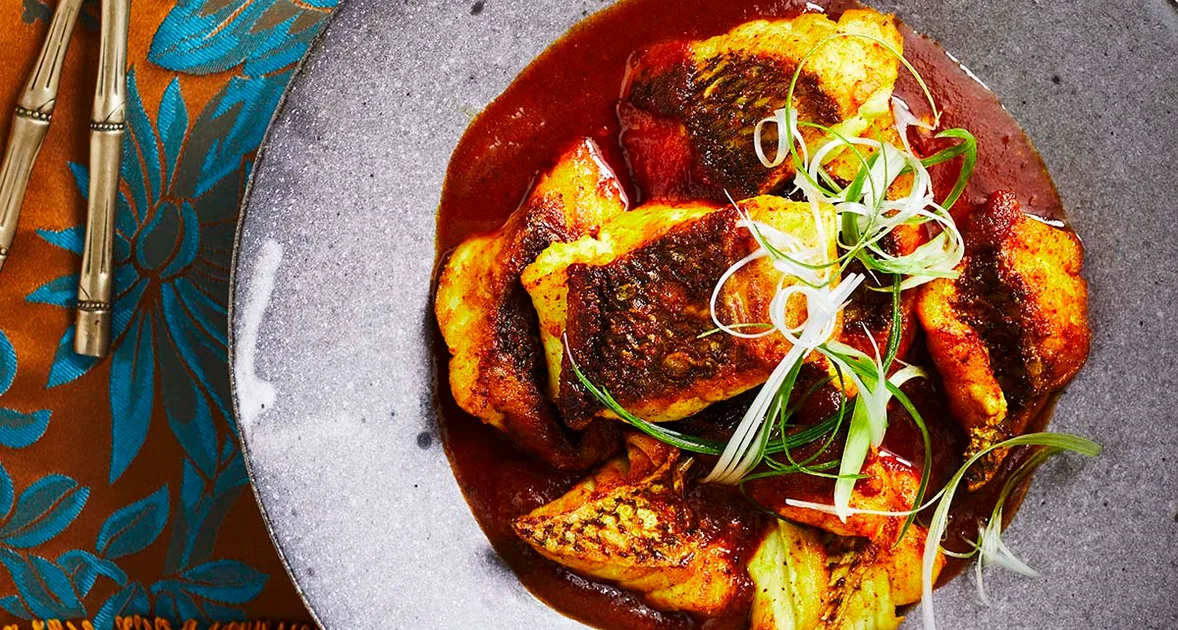 Pan-Fried Fish with Vinegar Sambal Recipe