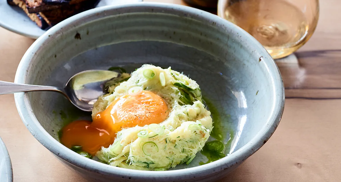 Salted fish recipe with soft egg | Gourmet Traveller