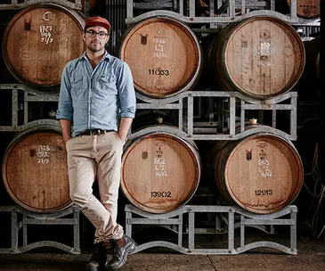Topher Boehm, head brewer and co-founder of Wildflower Brewing & Blending
