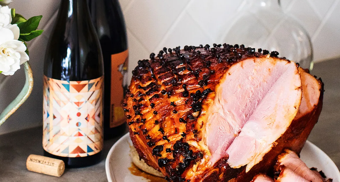 Fleet's whisky and honey glazed ham recipe