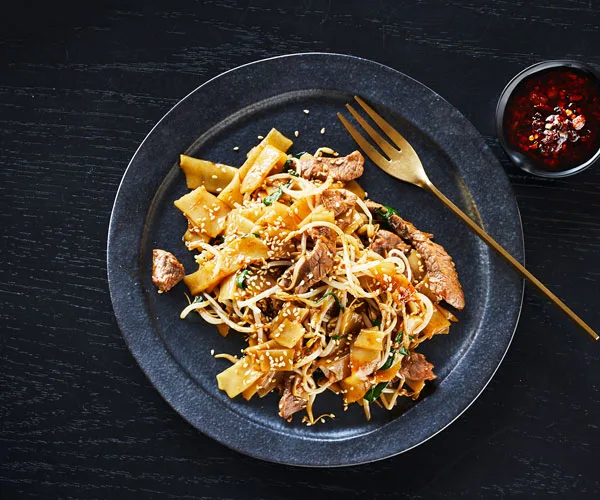 Stir-Fried Beef Hor Fun Recipe by Victor Liong