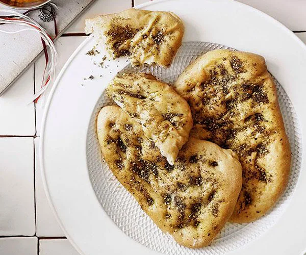 Za’atar flatbread | Gourmet Traveller