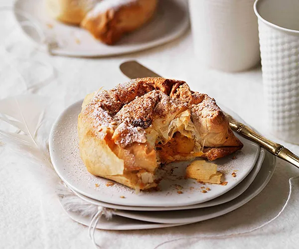 Pumpkin filo pie recipe | Gourmet Traveller