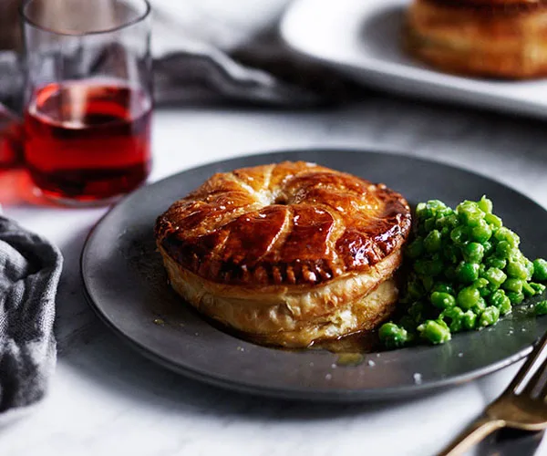 Chicken, spring onion and tarragon Pithiviers recipe