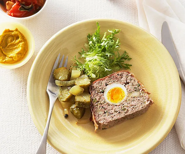 Meatloaf recipe with tomato salsa | Gourmet Traveller