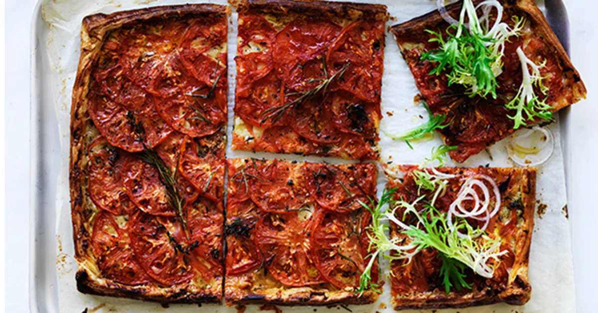 Tarte à la tomate (tomato tart) recipe | Gourmet Traveller