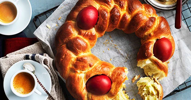 Easter bread Tsoureki recipe | Gourmet Traveller