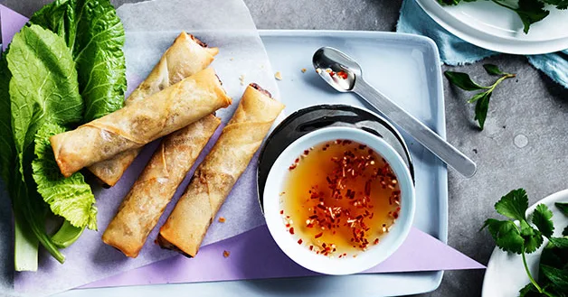 Spring Rolls Recipe by Anchovy's Thi Le | Gourmet Traveller