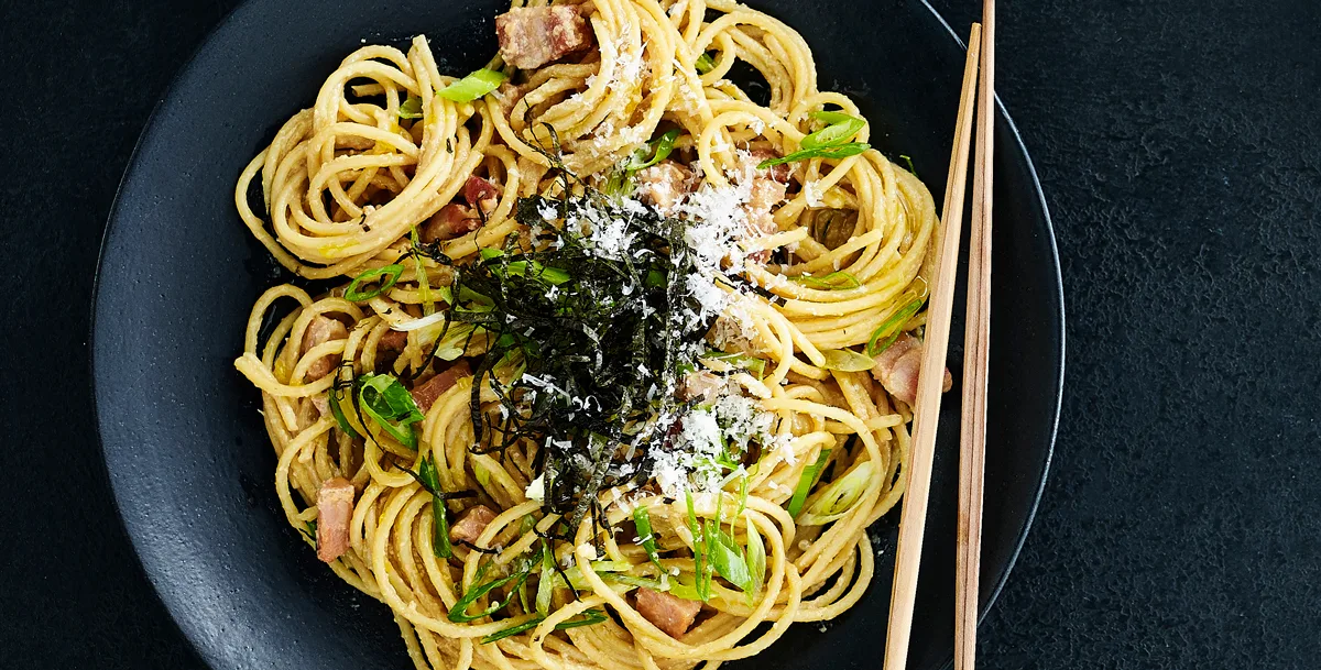 Japanese carbonara recipe | Gourmet Traveller