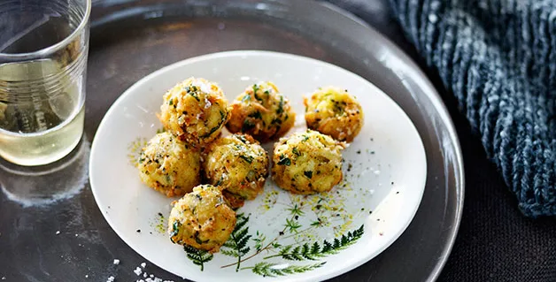 Celeriac and Gruyère Fritters Recipe by Sean Moran