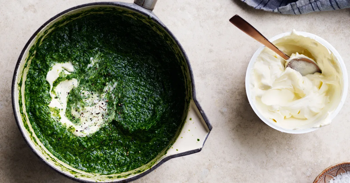 Creamed spinach recipe | Gourmet Traveller