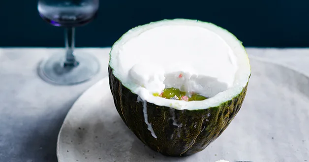 Daniel Pepperell’s Melon En Surprise | Gourmet Traveller