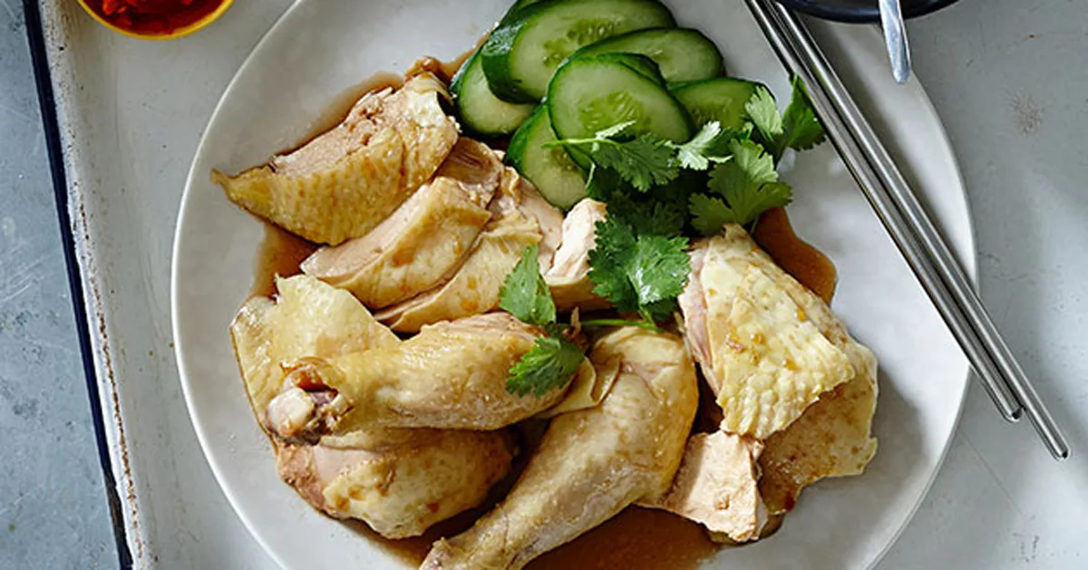 Hainanese Chicken Rice by Tony Tan Recipe - Gourmet Traveller